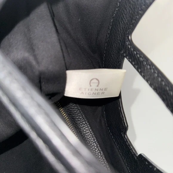 Etienne Aigner Black Clutch - Picture 7 of 13